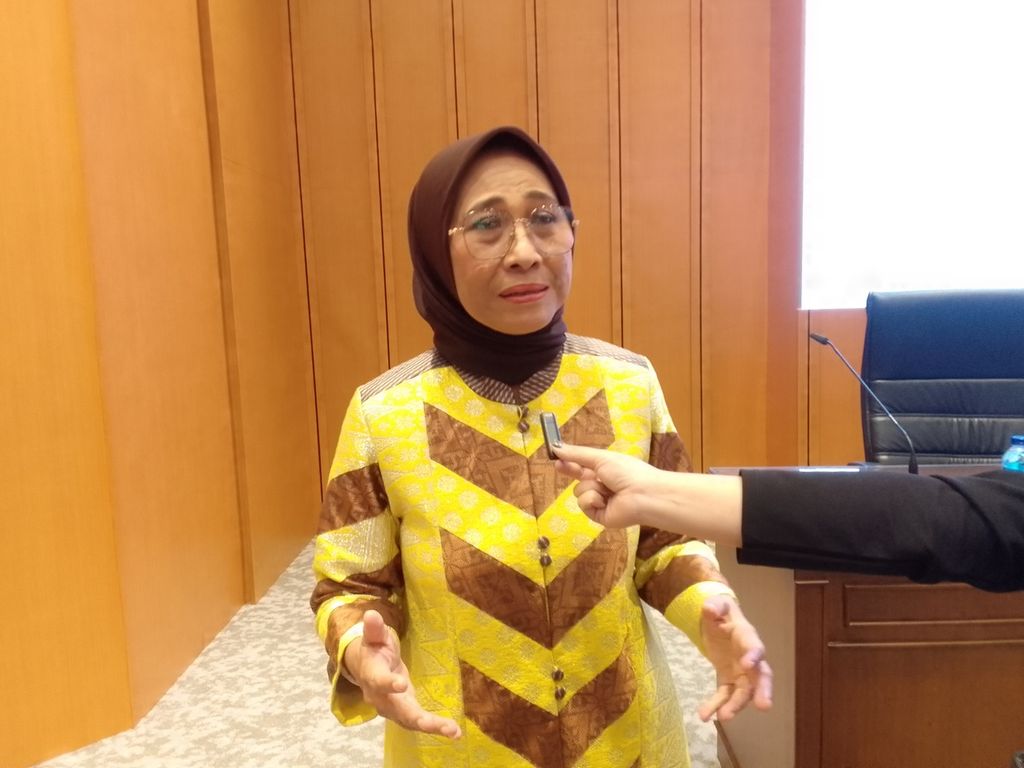 Wakil Ketua Komisi X DPR Hetifah Sjaifudian di Gedung Nusantara, Jakarta, Kamis (13/10/2022).
