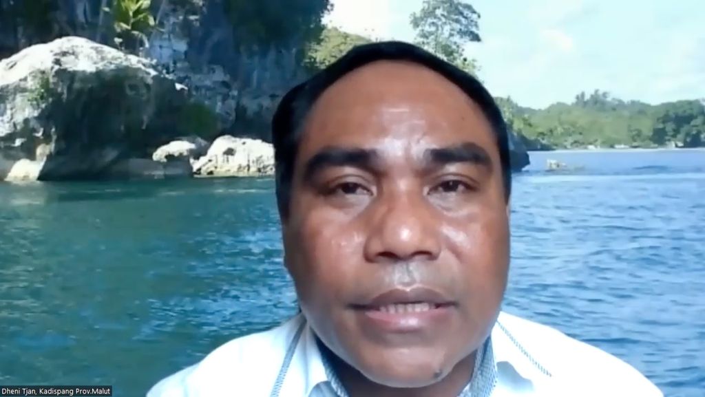 Kepala Dinas Ketahanan Pangan Maluku Utara Dheni Tjan