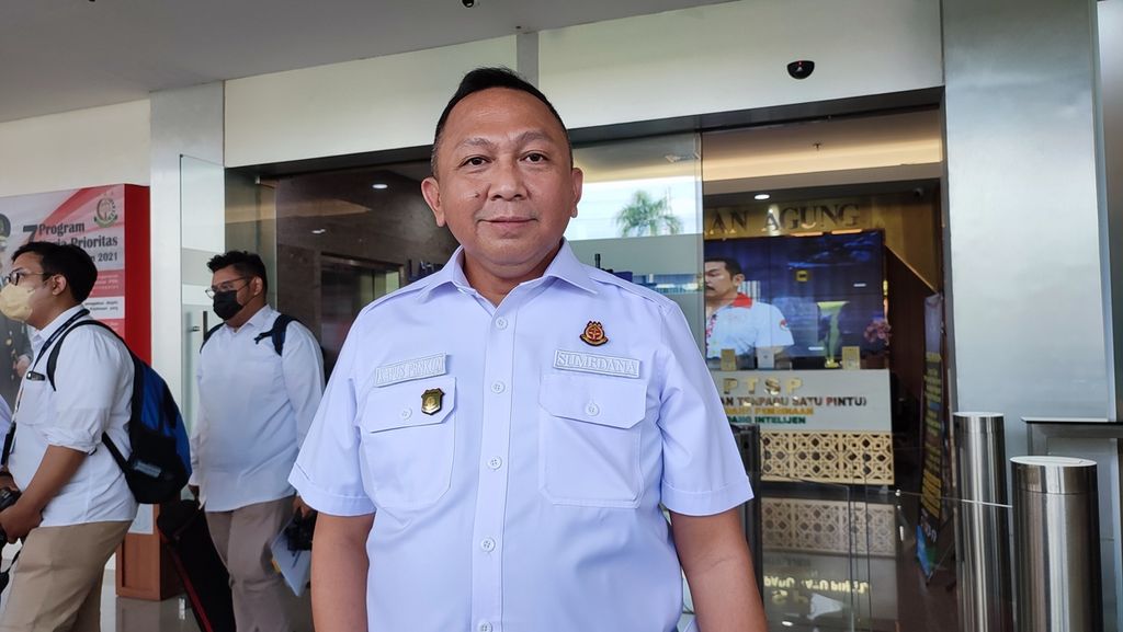 Kepala Pusat Penerangan Hukum Kejaksaan Agung Ketut Sumedana, di Kompleks Kejaksaan Agung, Jakarta, pada Rabu (16/11/2022).