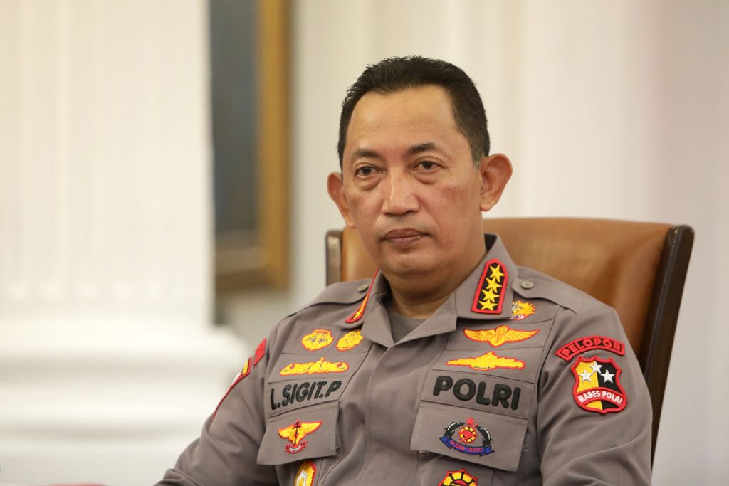 Kapolri Jenderal (Pol) Listyo Sigit Prabowo 