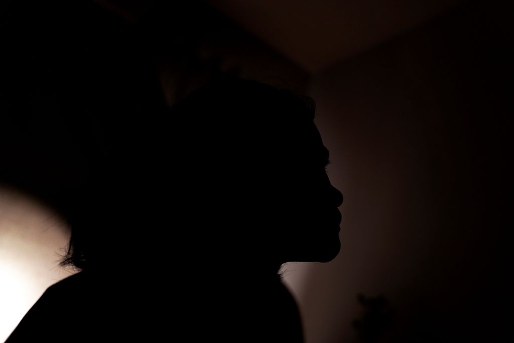 UNA (16) korban perdagangan anak menjadi terapis di salah satu panti pijat plus-plus di Jakarta 