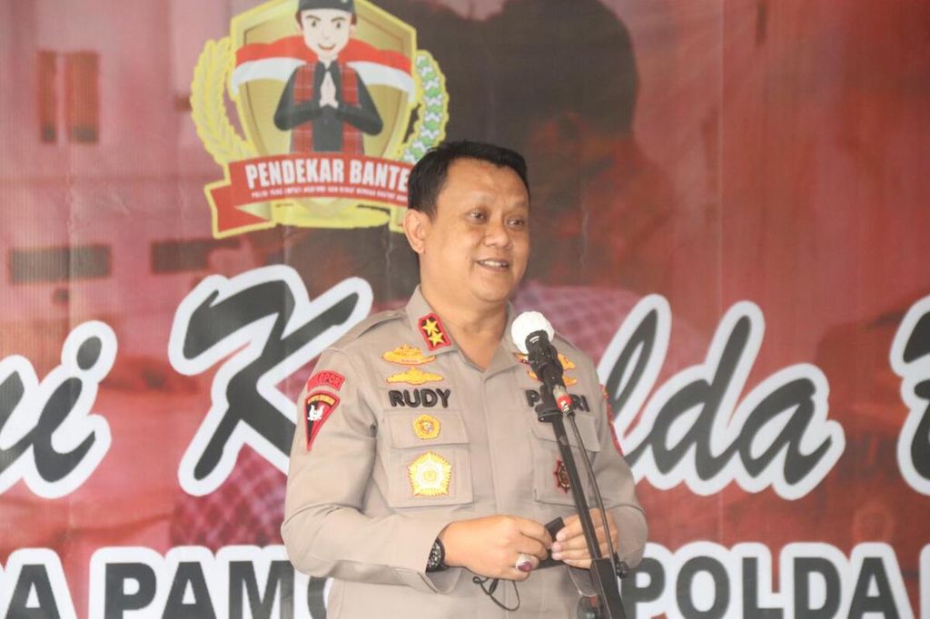 Kapolda Banten Inspektrur Jenderal Rudy Heriyanto