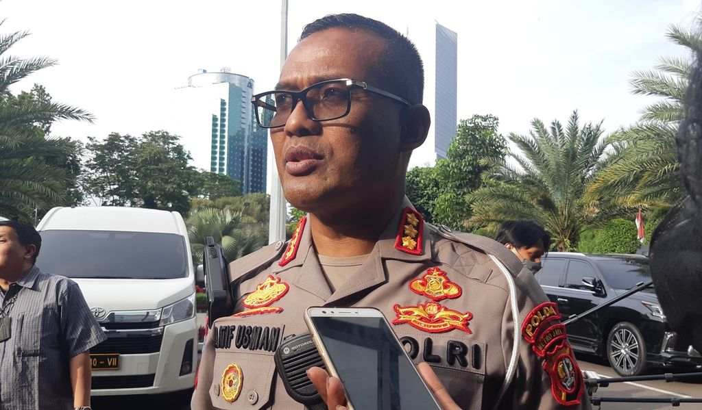 Direktur Lalu Lintas Polda Metro Jaya Komisaris Besar Latif Usman.