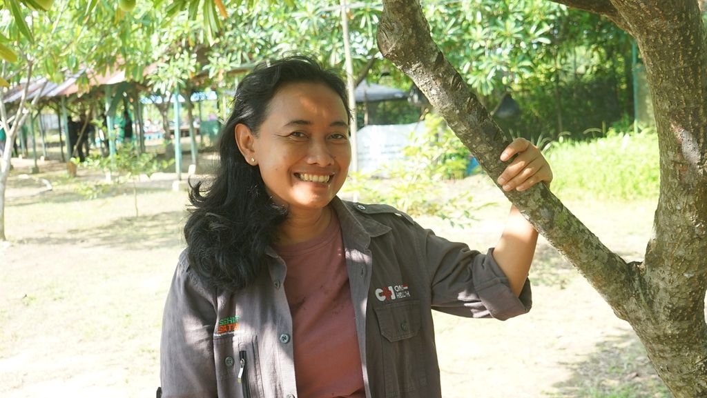 Dokter hewan Erni Suyanti Musabine