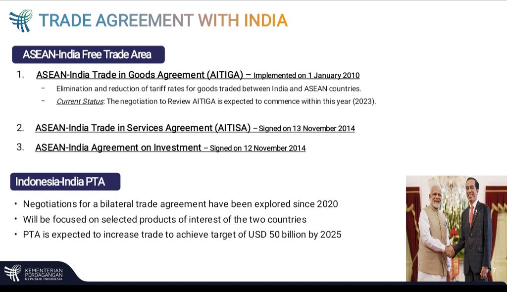 Perjanjian Perdagangan India