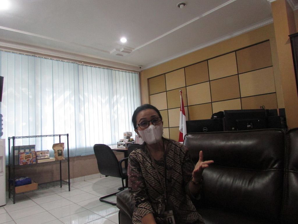 Kepala Kantor Pelayanan Pajak Pratama Kupang Ni Dewa Agung Ayu Sri Liana Dewi, di Kupang, Jumat (8/4/2022).