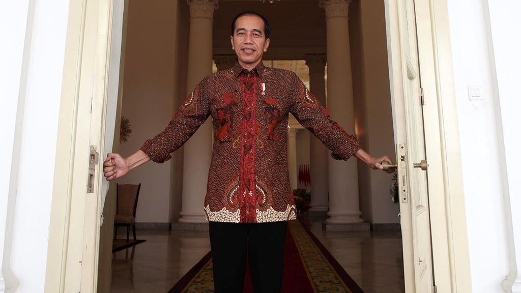 Presiden Joko Widodo di Istana Bogor, Jawa Barat, Senin (1/7/2019).