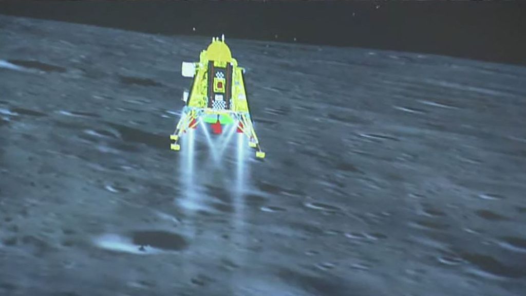 Chandrayaan-3 Sukses Mendarat di Bulan 