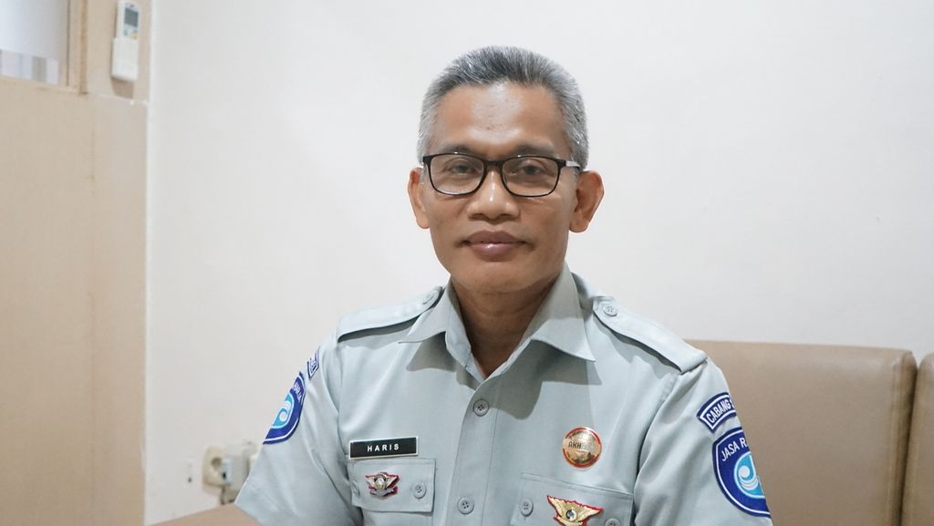 Kepala PT Jasa Raharja Cabang Sumatera Selatan Abdul Haris.
