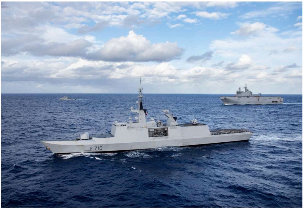 Fregat La Fayette akan mampir di Indonesia pada Sabtu (25/3/2023) dan akan tinggal selama lima hari.