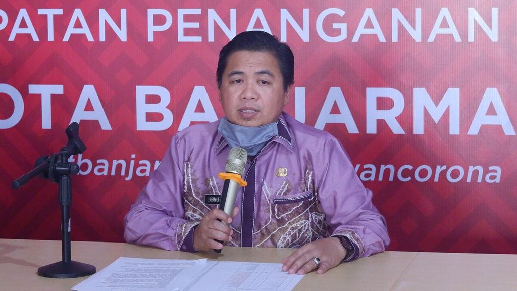 Wali Kota Banjarmasin Ibnu Sina di Banjarmasin, Kalimantan Selatan, Selasa (7/4/2020).