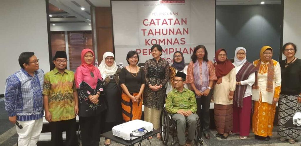 Catatan Tahunan Komisi Nasional Antikekerasan terhadap Perempuan (Komnas Perempuan) 2020 yang diluncurkan pada Jumat (6/3/2020) di Jakarta,