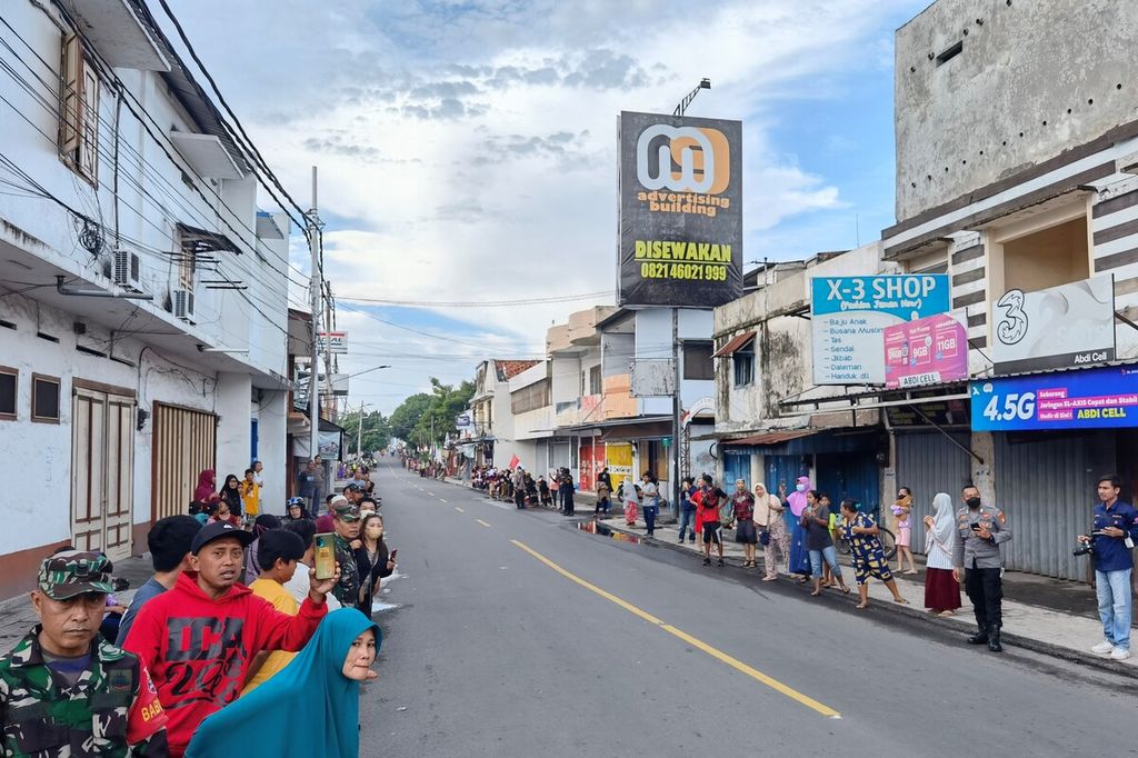 Kawasan Simpang Lima Ampenan, Kota Mataram, Lombok, NTB