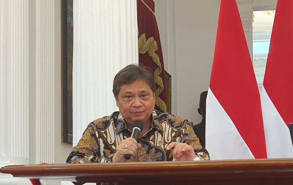 Airlangga Hartarto, Menteri Koordinator Bidang Perekonomian