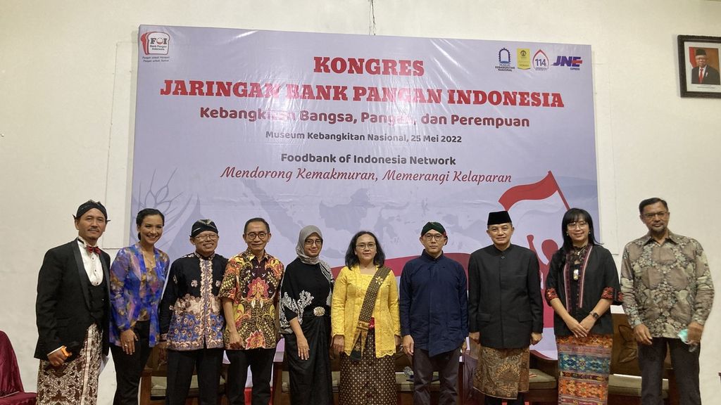 Kongres Jaringan Bank Pangan Indonesia berlangsung di Jakarta pada Rabu (25/5/2022). Kongres ini membahas tentang peran bank makanan untuk mencegah timbulnya sampah makanan serta mendistribusikan makanan berlebih untuk masyarakat yang tidak punya akses pangan bergizi.