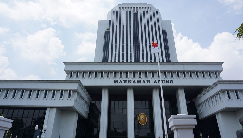 Gedung Mahkamah Agung, di Jakarta. 