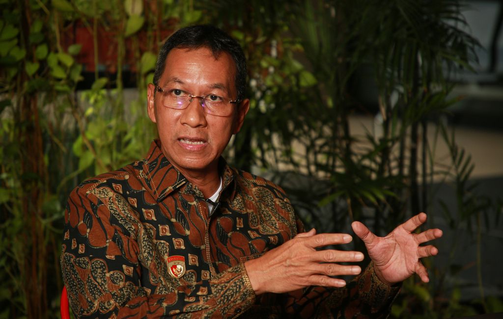 Heru Budi Hartono, Penjabat Gubernur DKI Jakarta 