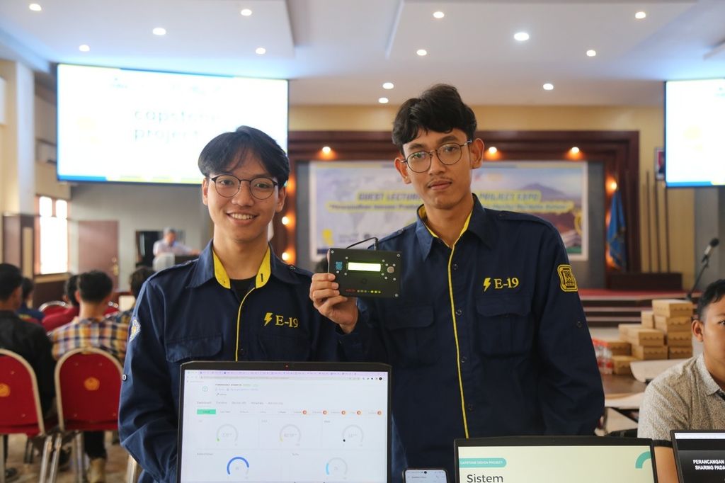 An air quality detector made by UMM students.
