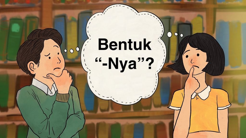 Dalam Kamus Besar Bahasa Indonesia, pengguna akan menemukan lema <i>-nya </i>yang memiliki tiga arti.