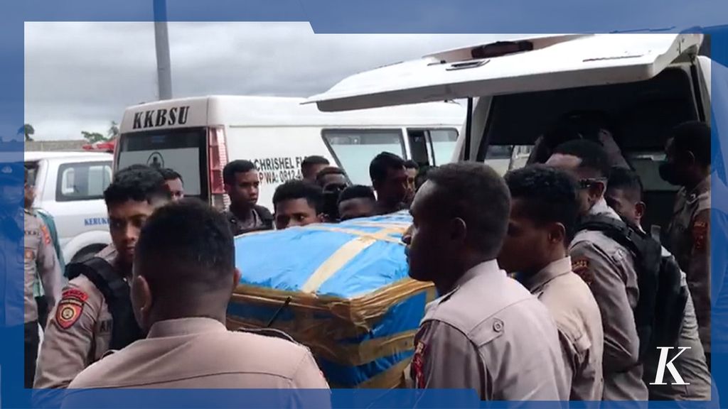 Jenazah Korban Penembakan KKB Papua di Pulangkan ke Keluarga